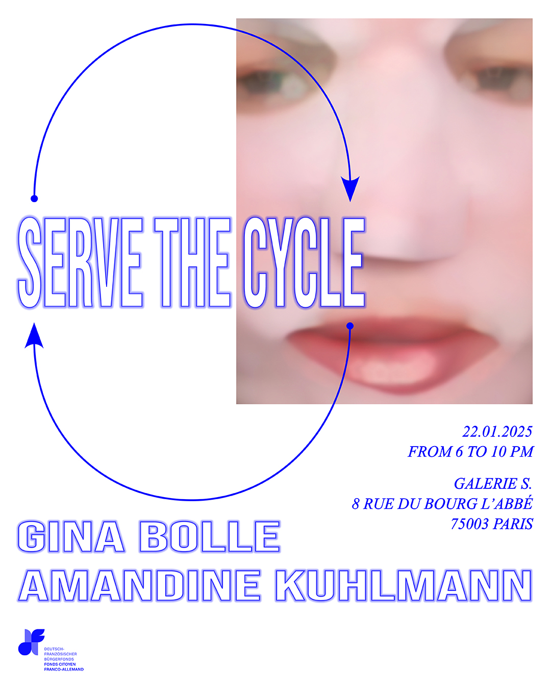 Serve The Cycle, 2025, collaborative video work with Amandine Kuhlmann, Galerie S., Paris, FR