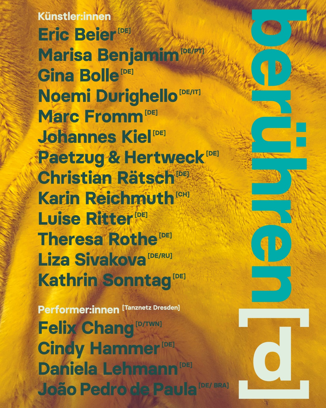 berührend, Ausstellung in Dresden, Motorenhalle, 18.4.-12.7.2026